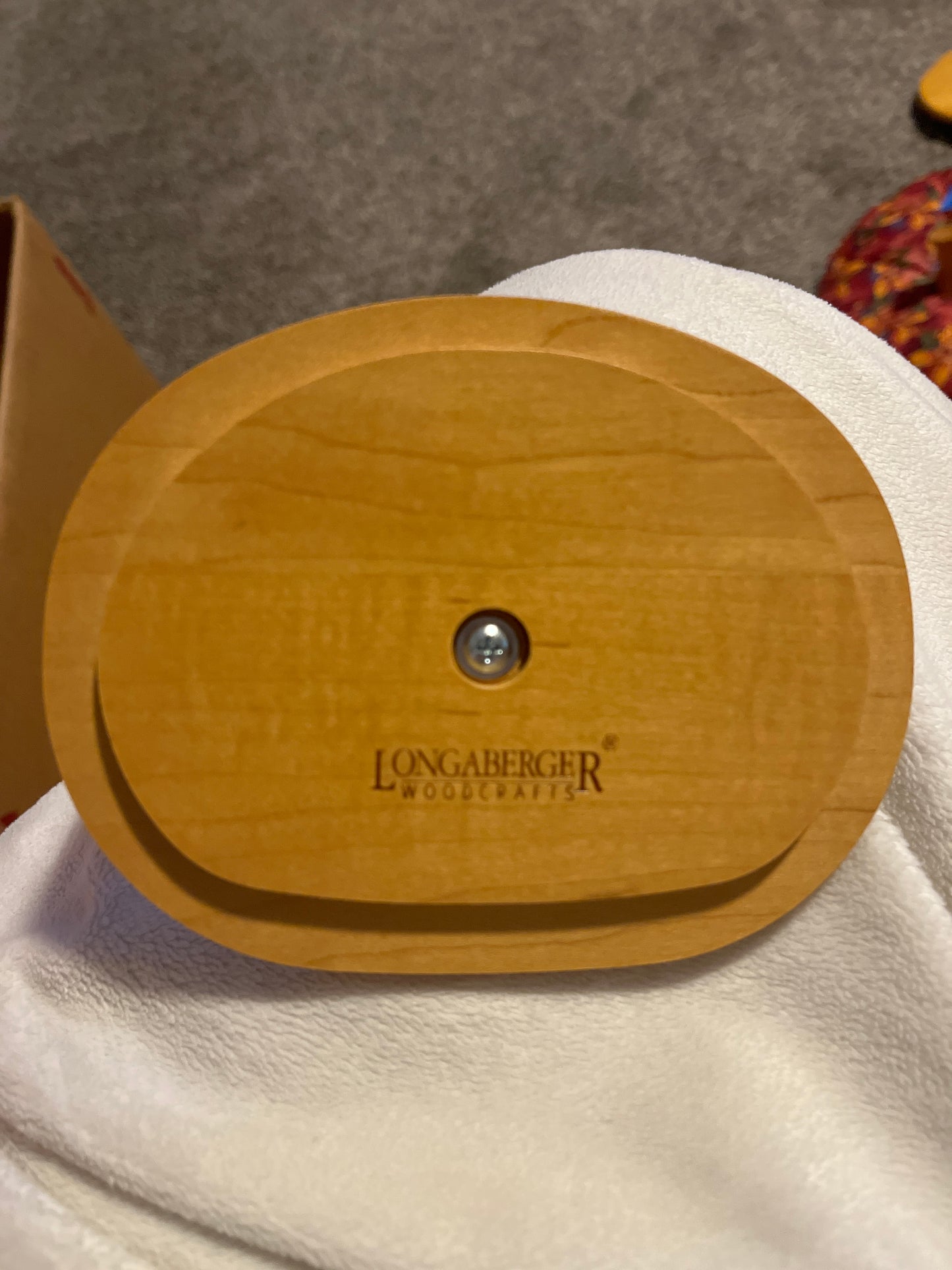 Longaberger 5.75”x4.5” lid