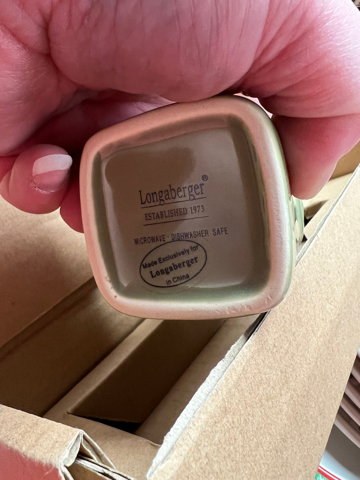 Longaberger sage oil bottle