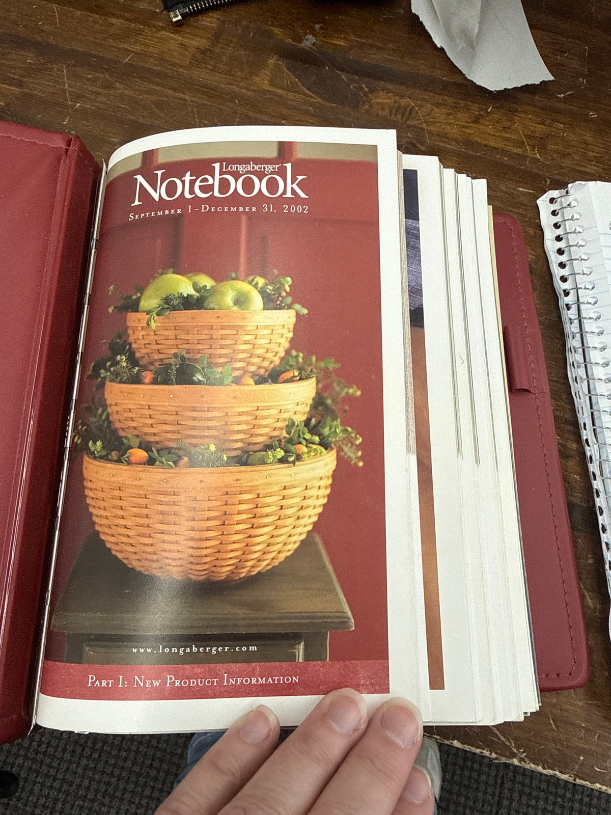 Longaberger branch advisor book