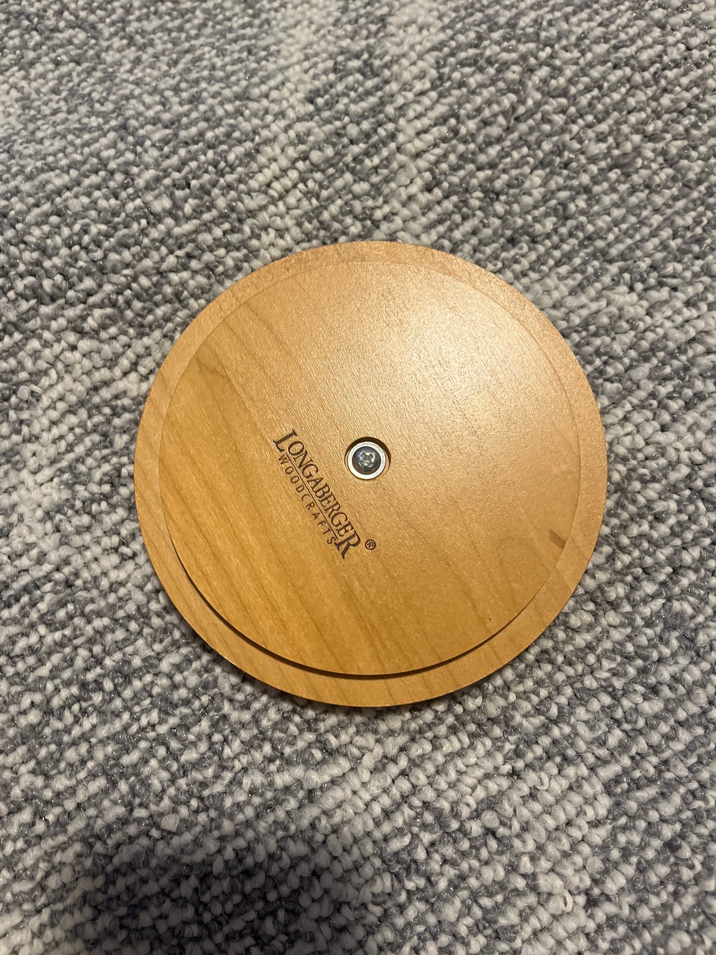 Longaberger 5” round lid