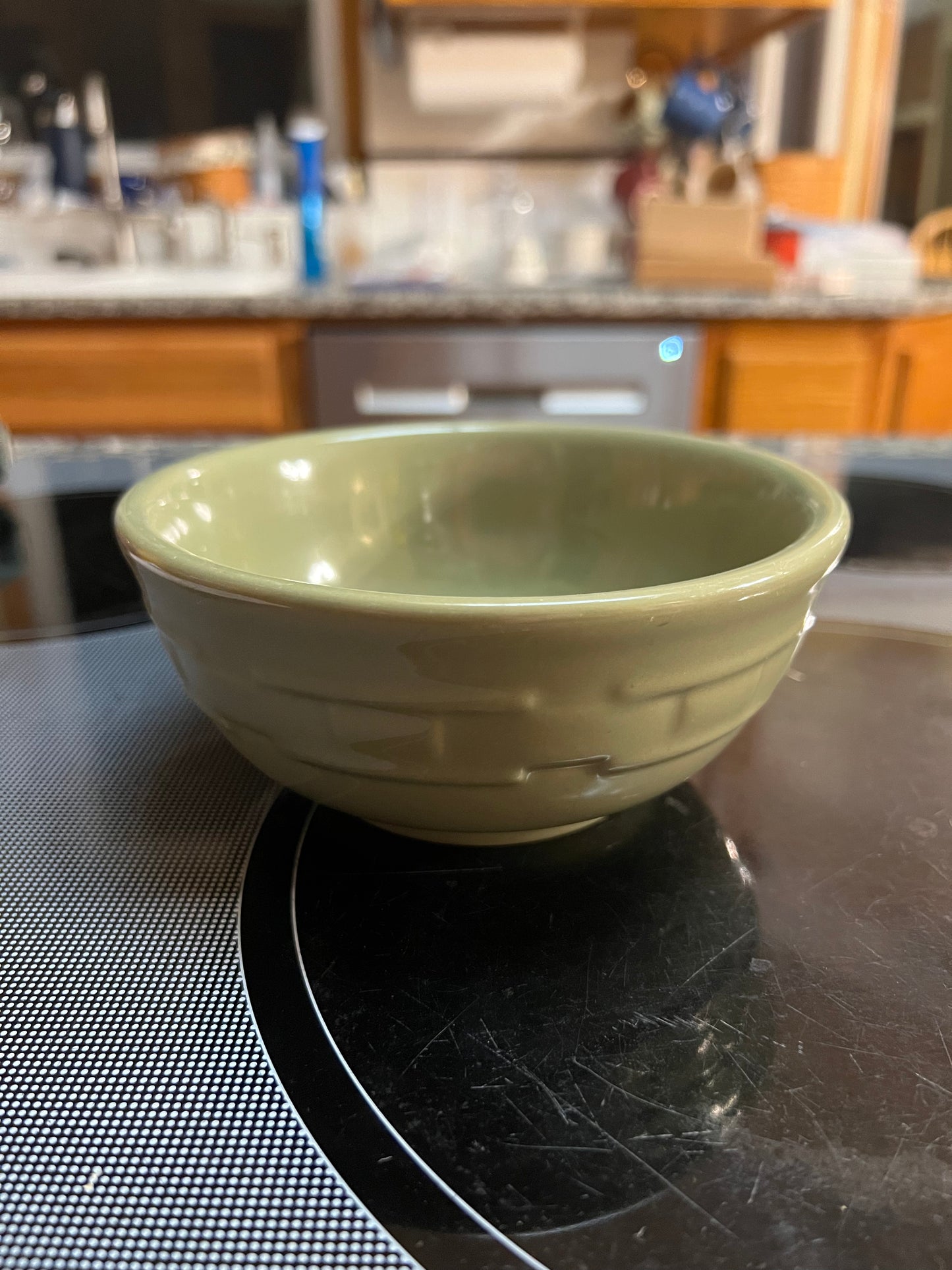 Longaberger Small cereal bowl in Sage