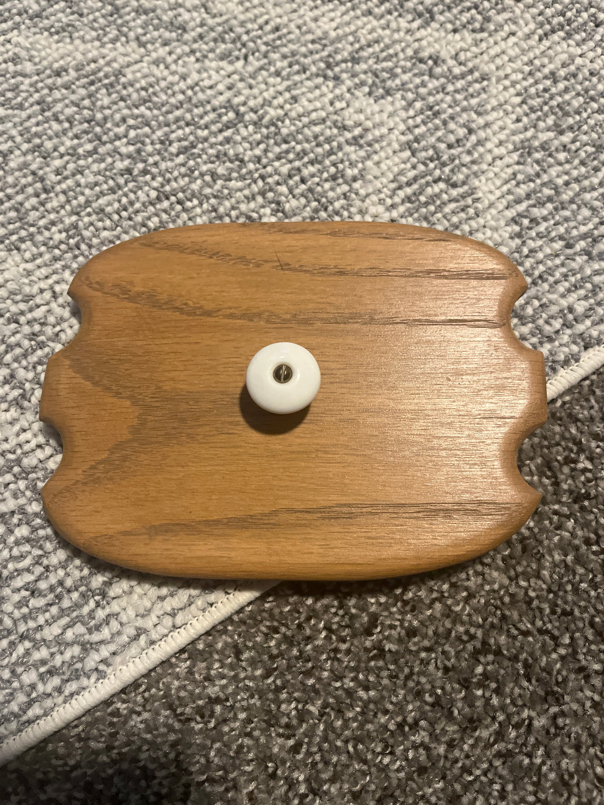 7”x5” lid - white handle
