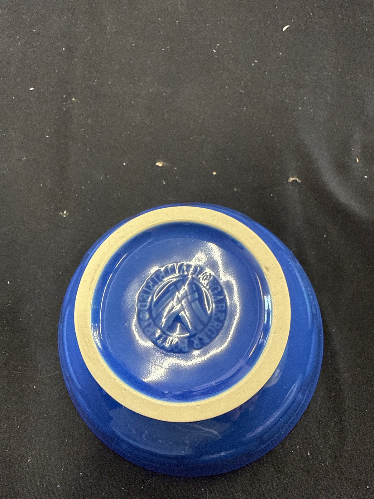 Longaberger Ice Cream Dish in Cornflower