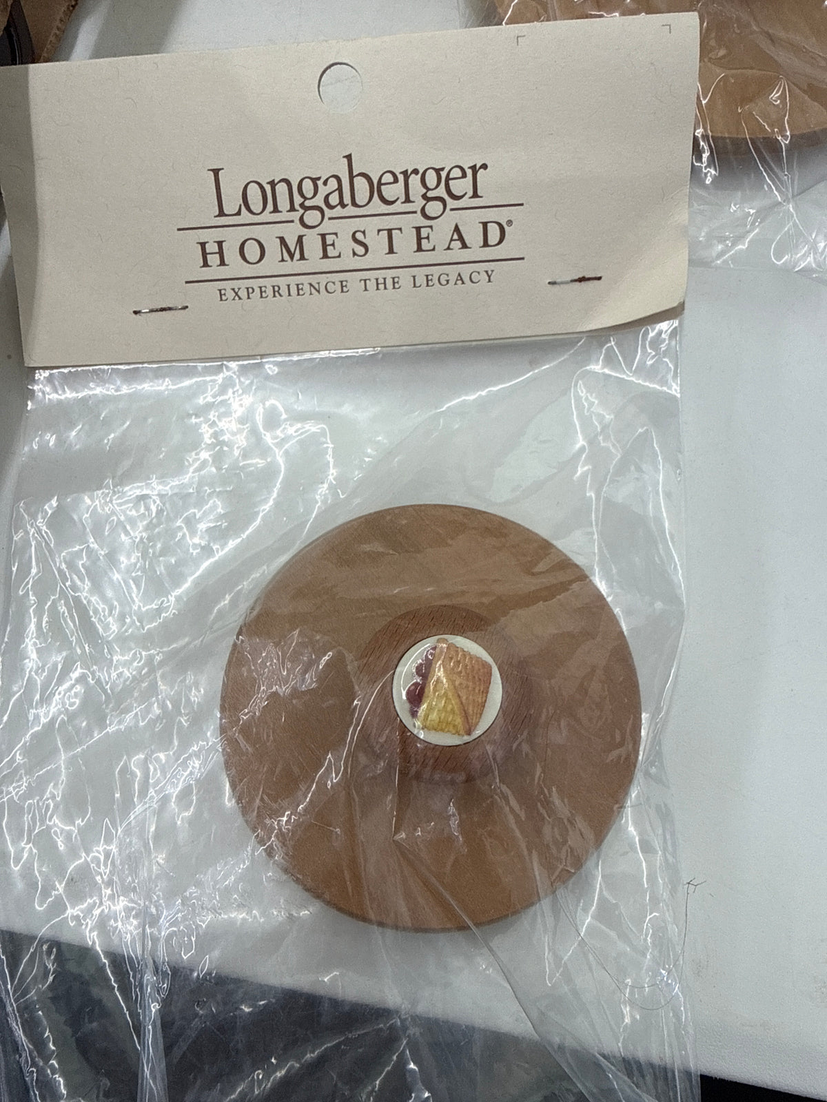 Longaberger petite homestead croc lid