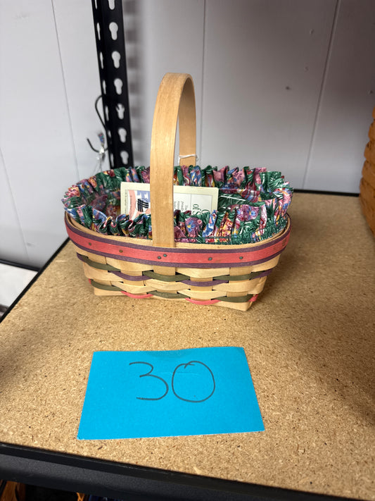 Longaberger small Easter basket