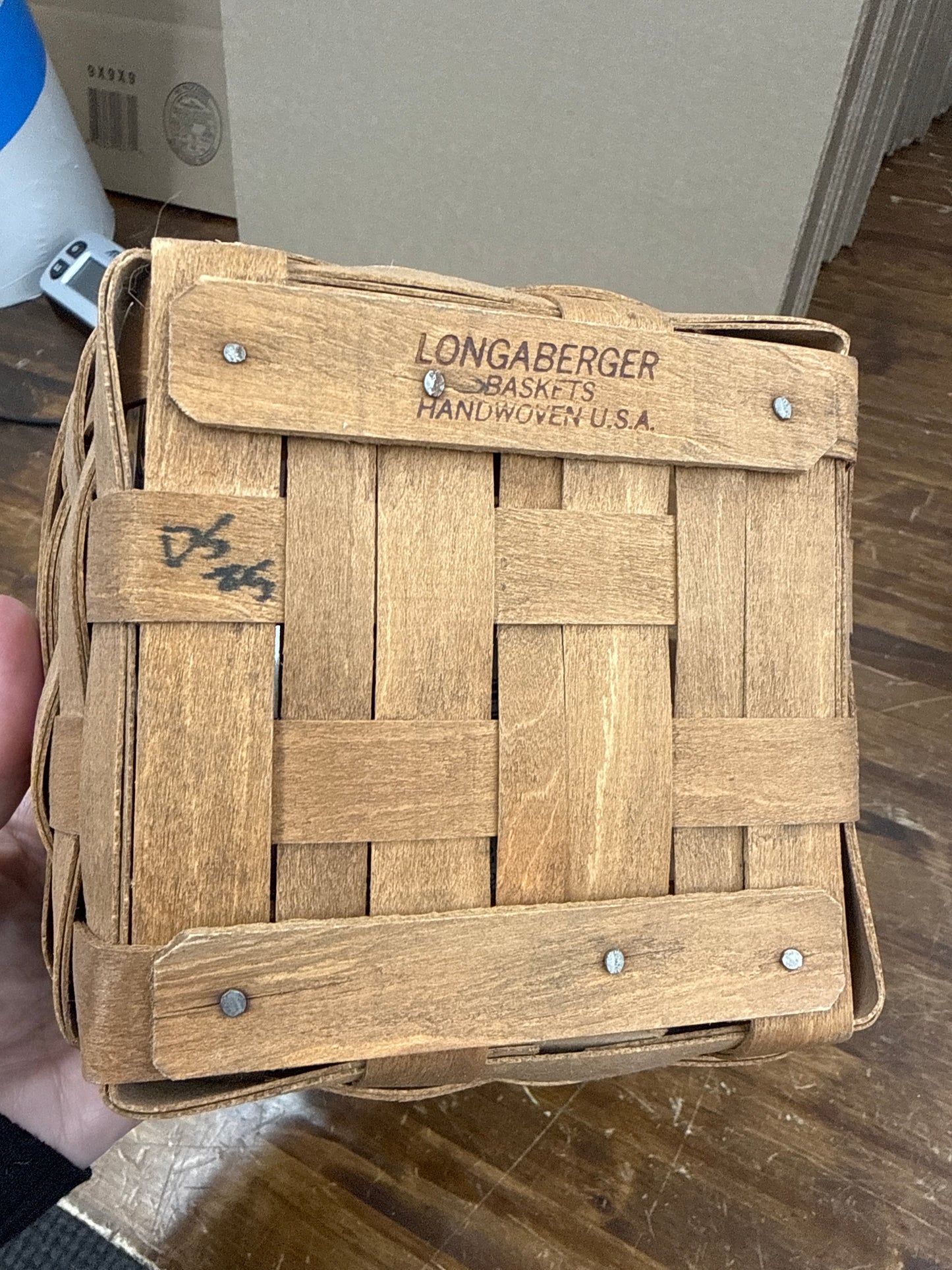 Longaberger small berry basket with protector
