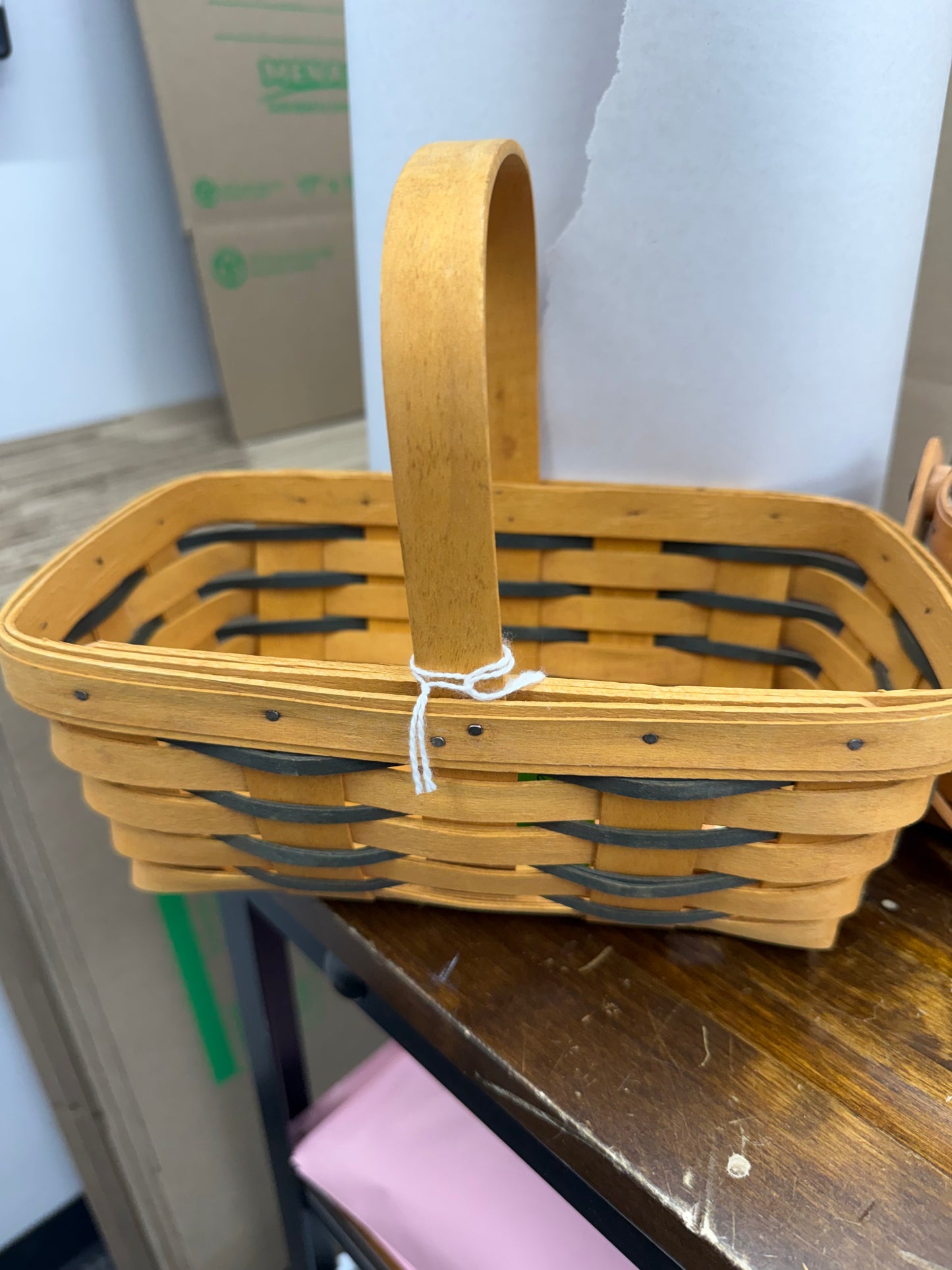 Longaberger small chore basket
