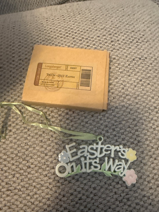 Longaberger 2012 Easter tie on