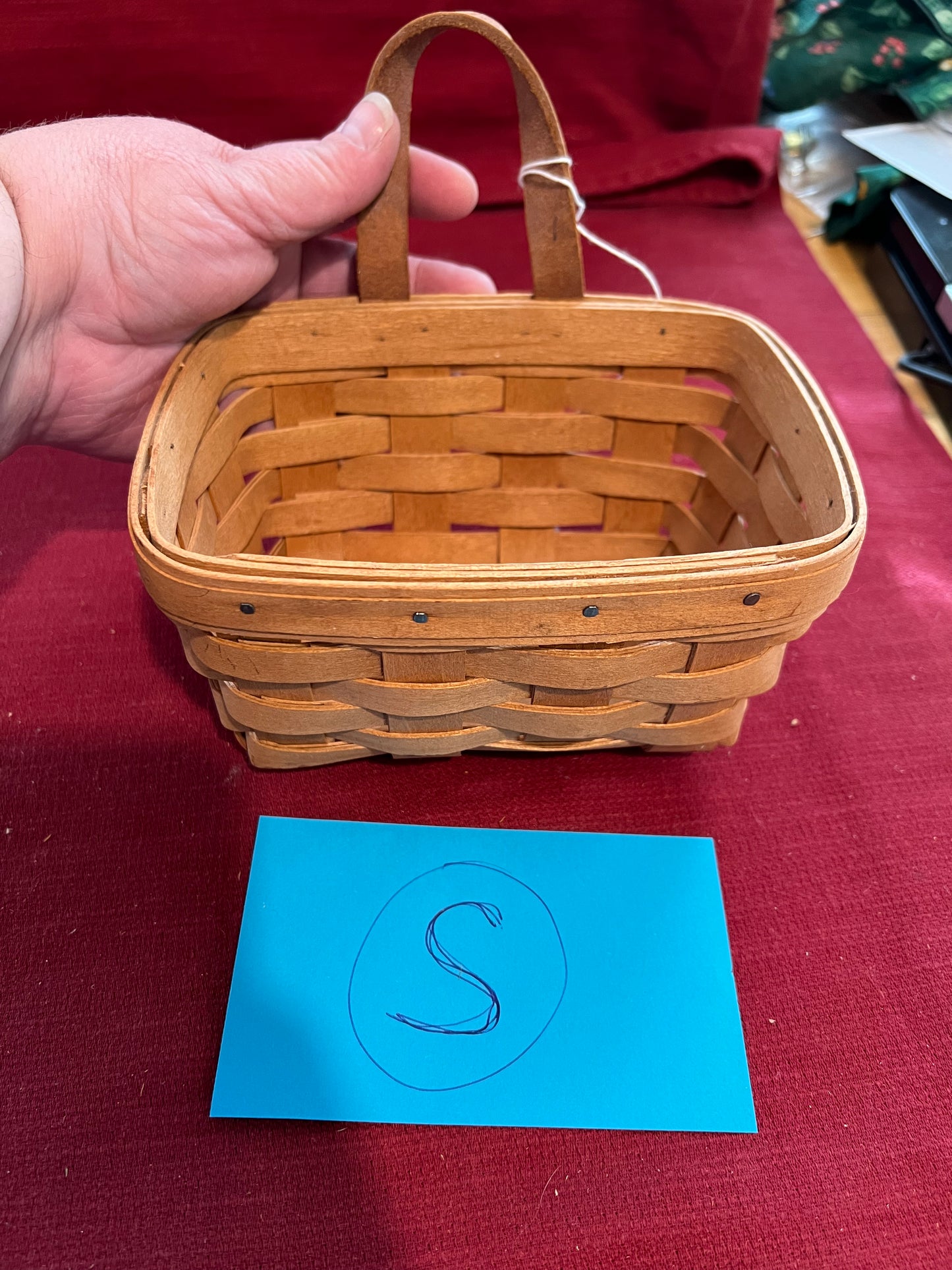 Longaberger Small Key Basket