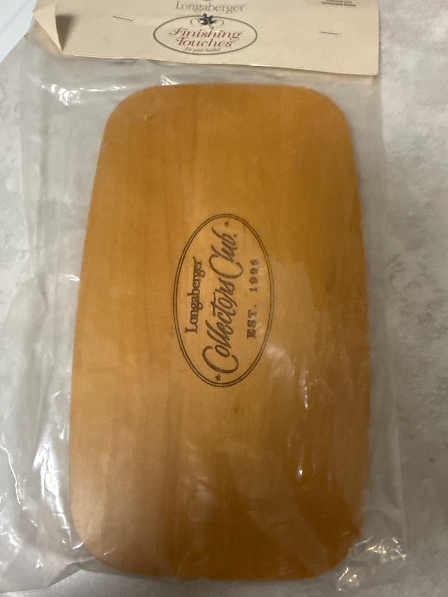 Longaberger 1996 collector’s club lid