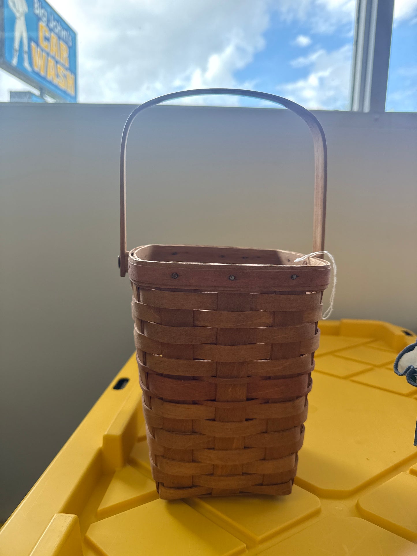 Longaberger large peg basket