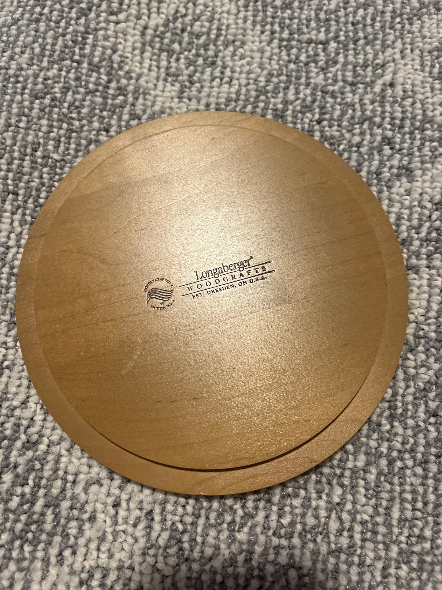 Longaberger 7” basketball lid