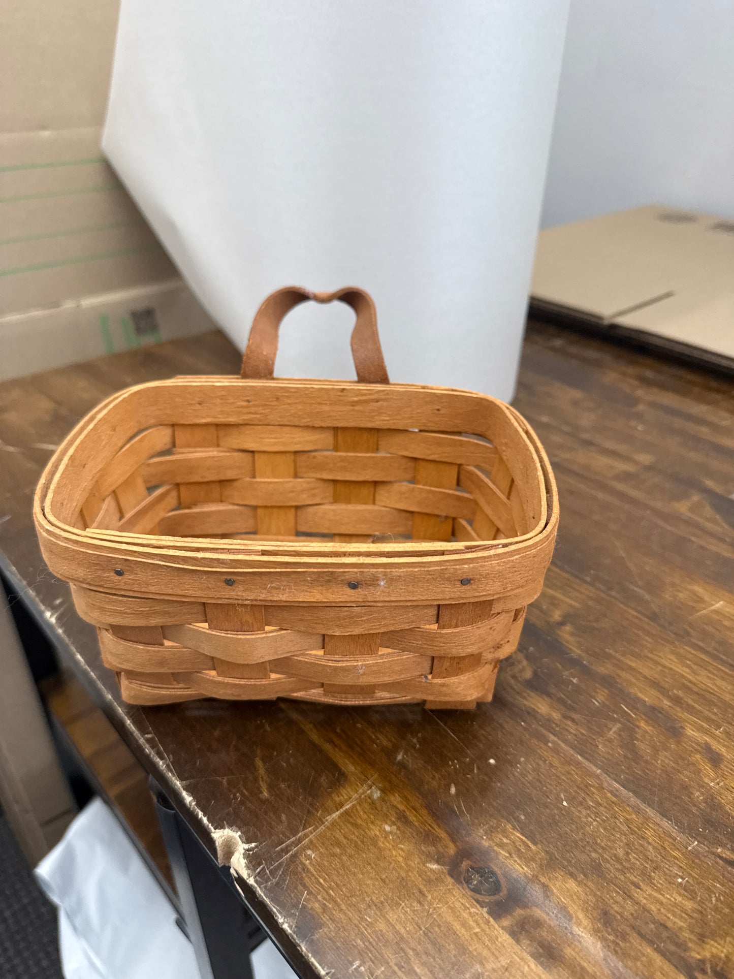 Longaberger small key basket