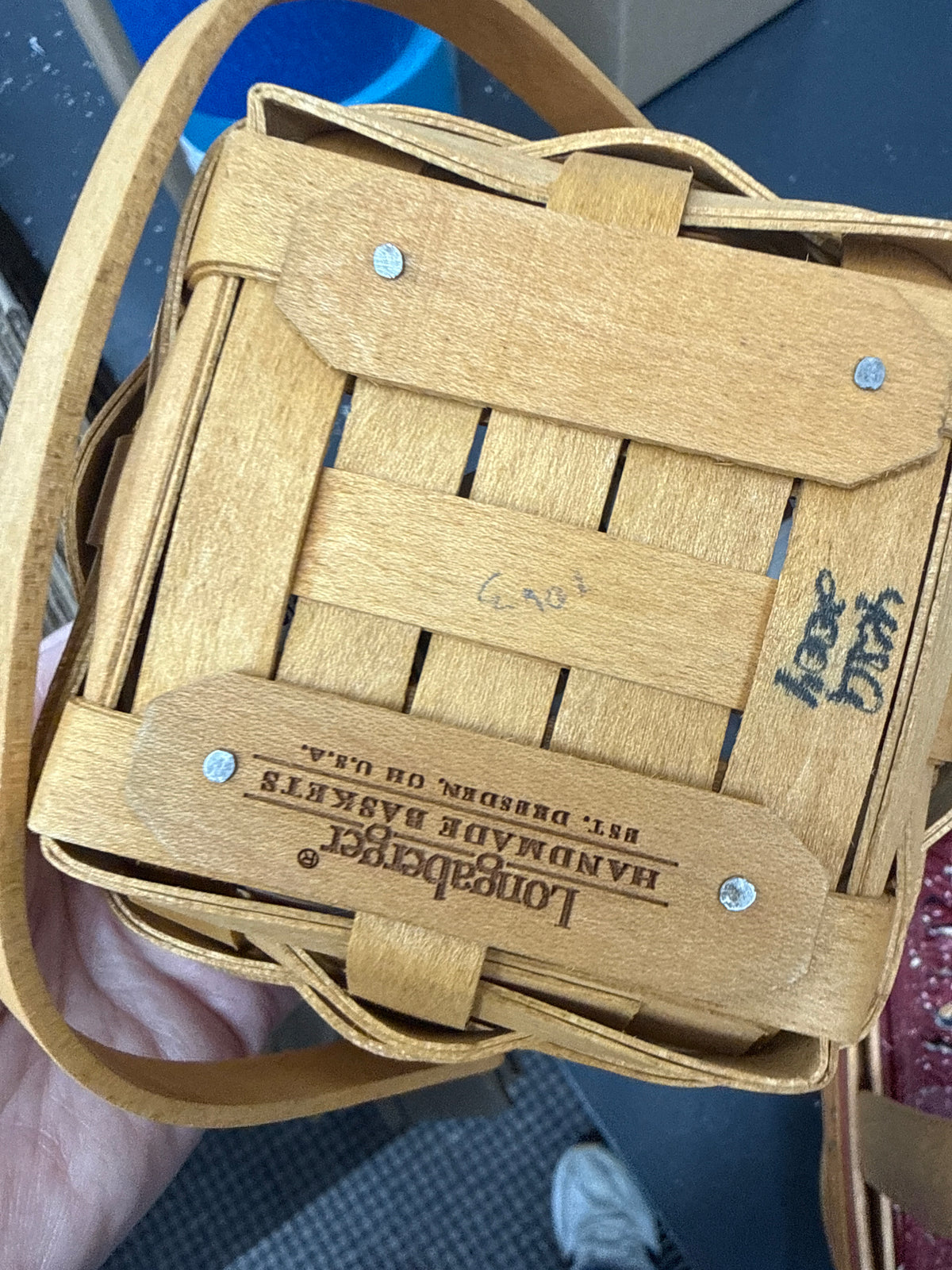 Longaberger Dresden 2005 basket