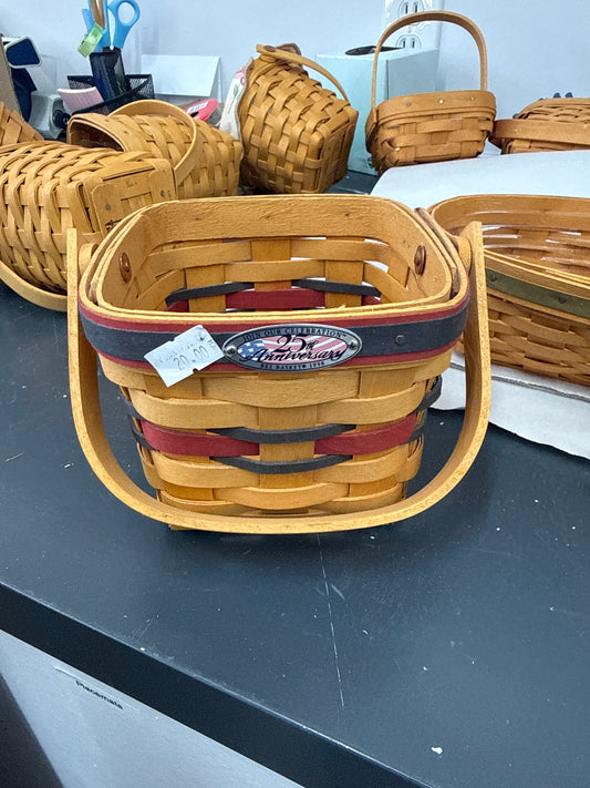 Longaberger 1998 bee basket 25th anniversary
