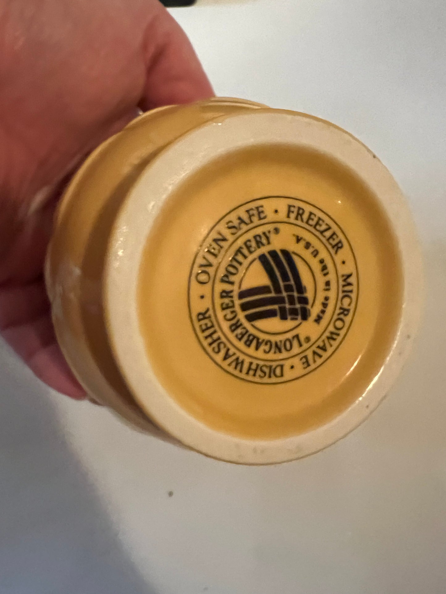 Longaberger butternut sugar (no lid)