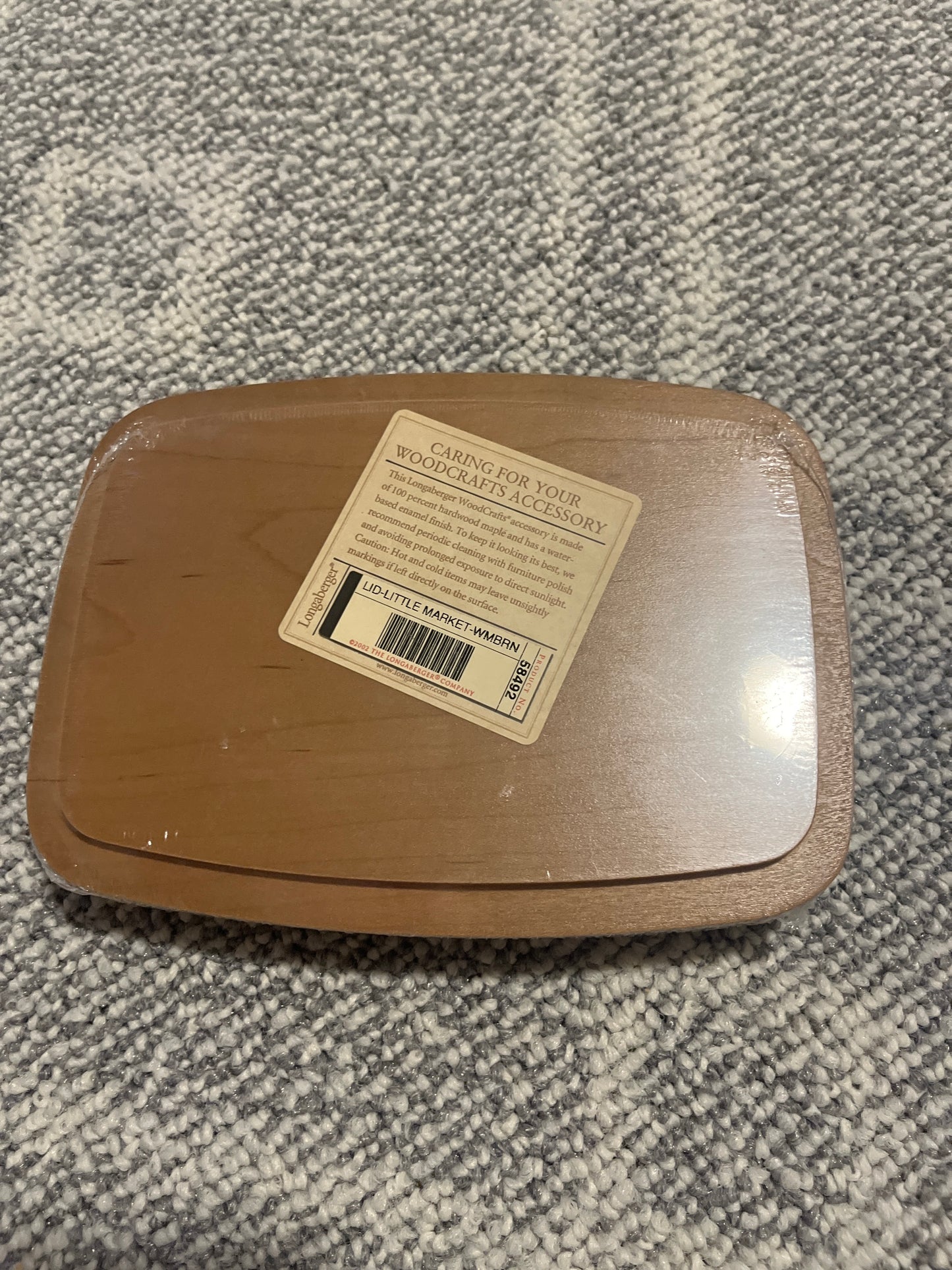 Longaberger little market kid - warm brown