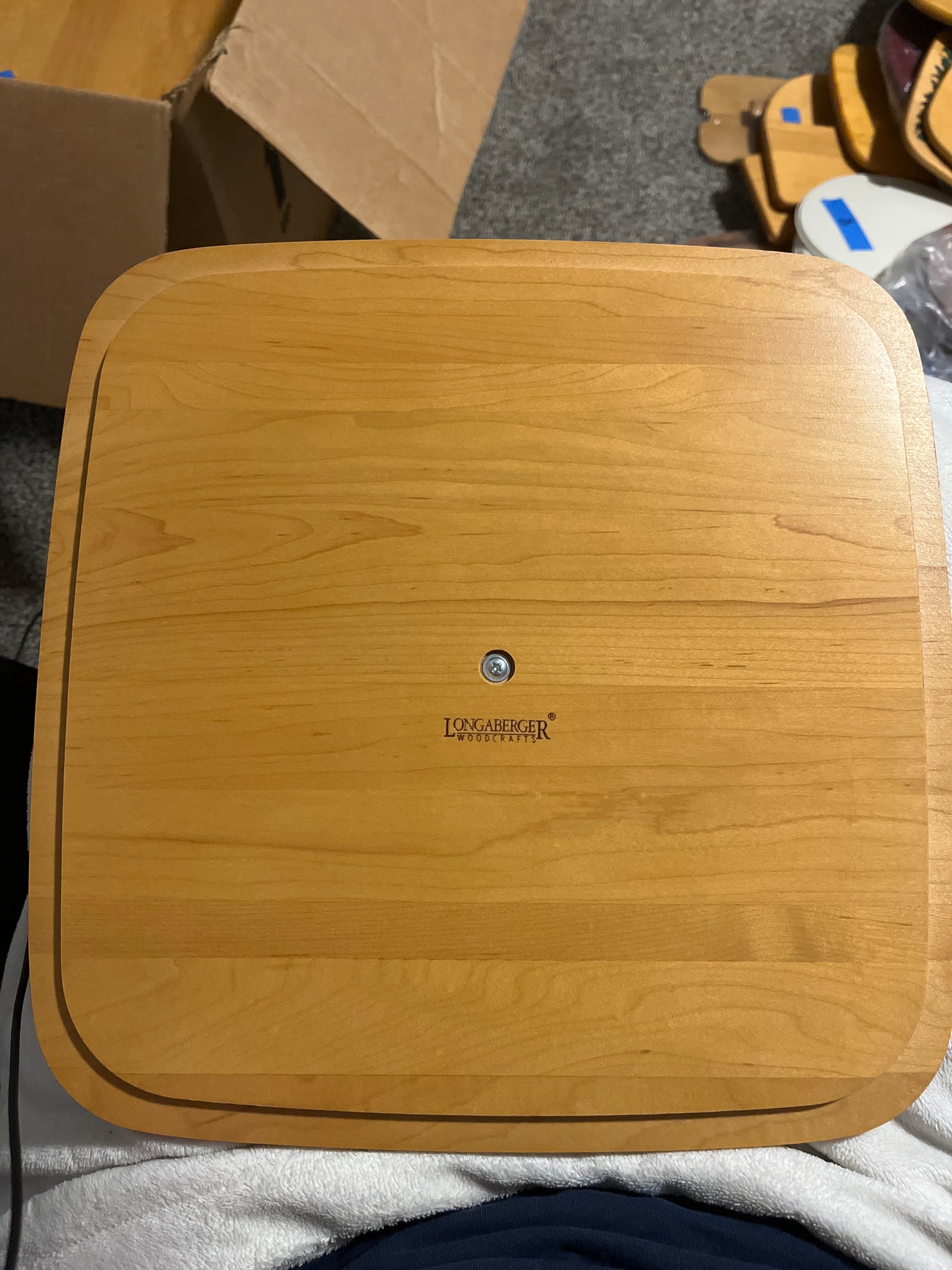 Longaberger 13”x13” square lid