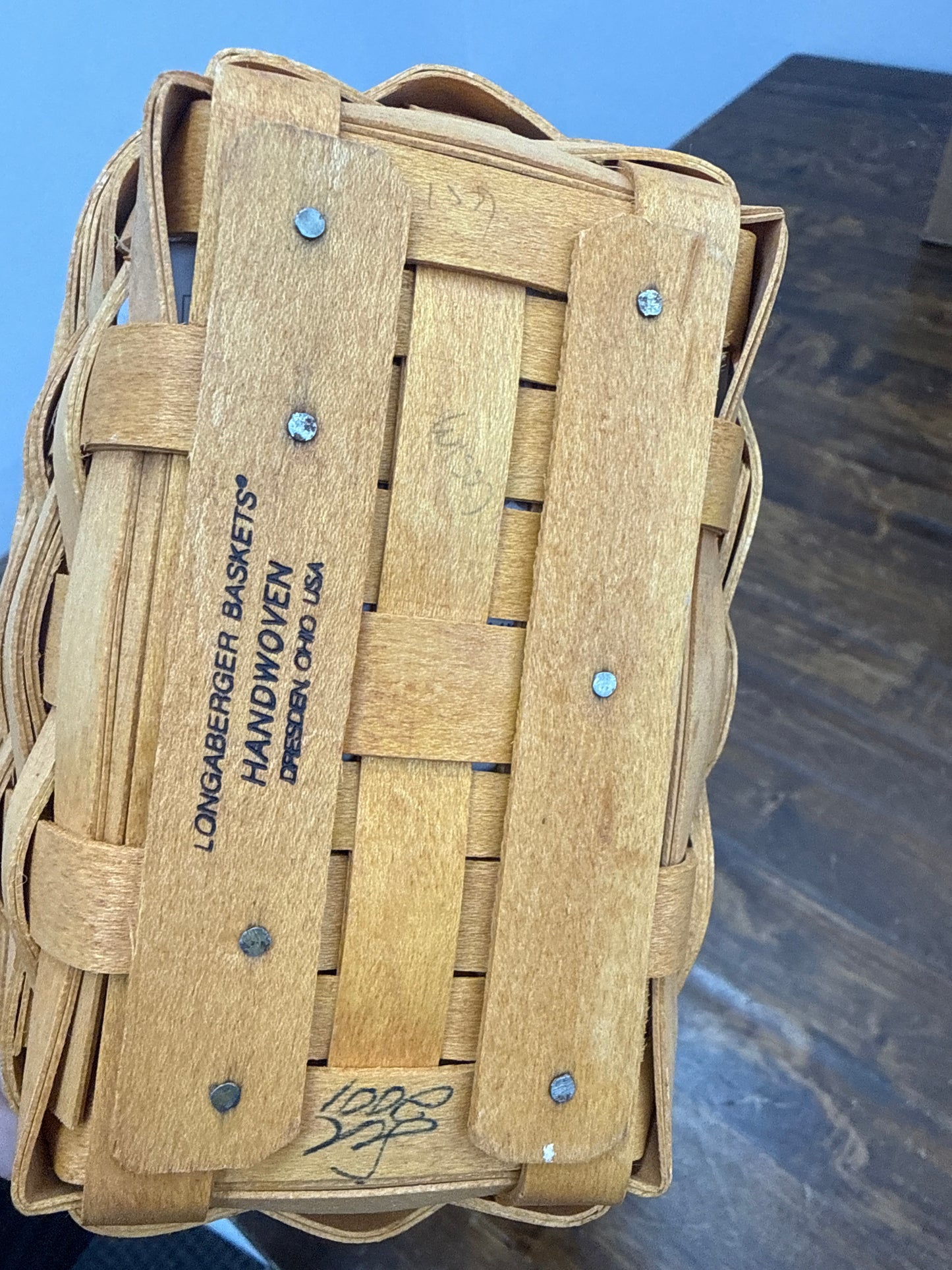Longaberger small comforts with protector