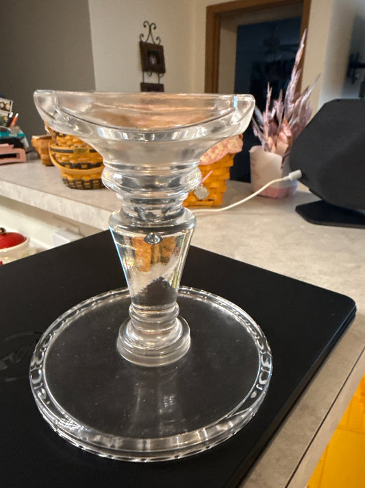 Homestead glass candlestick