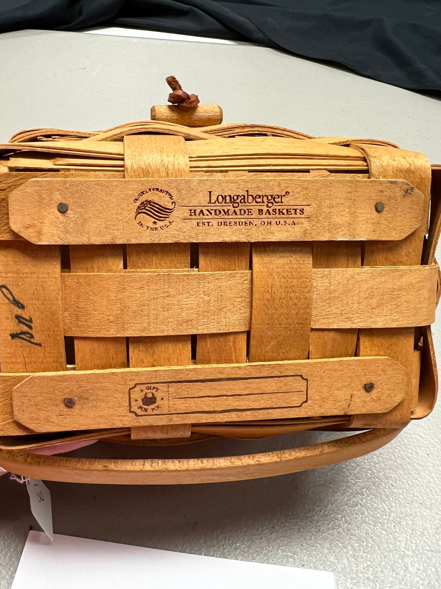 Longaberger kiddie purse basket