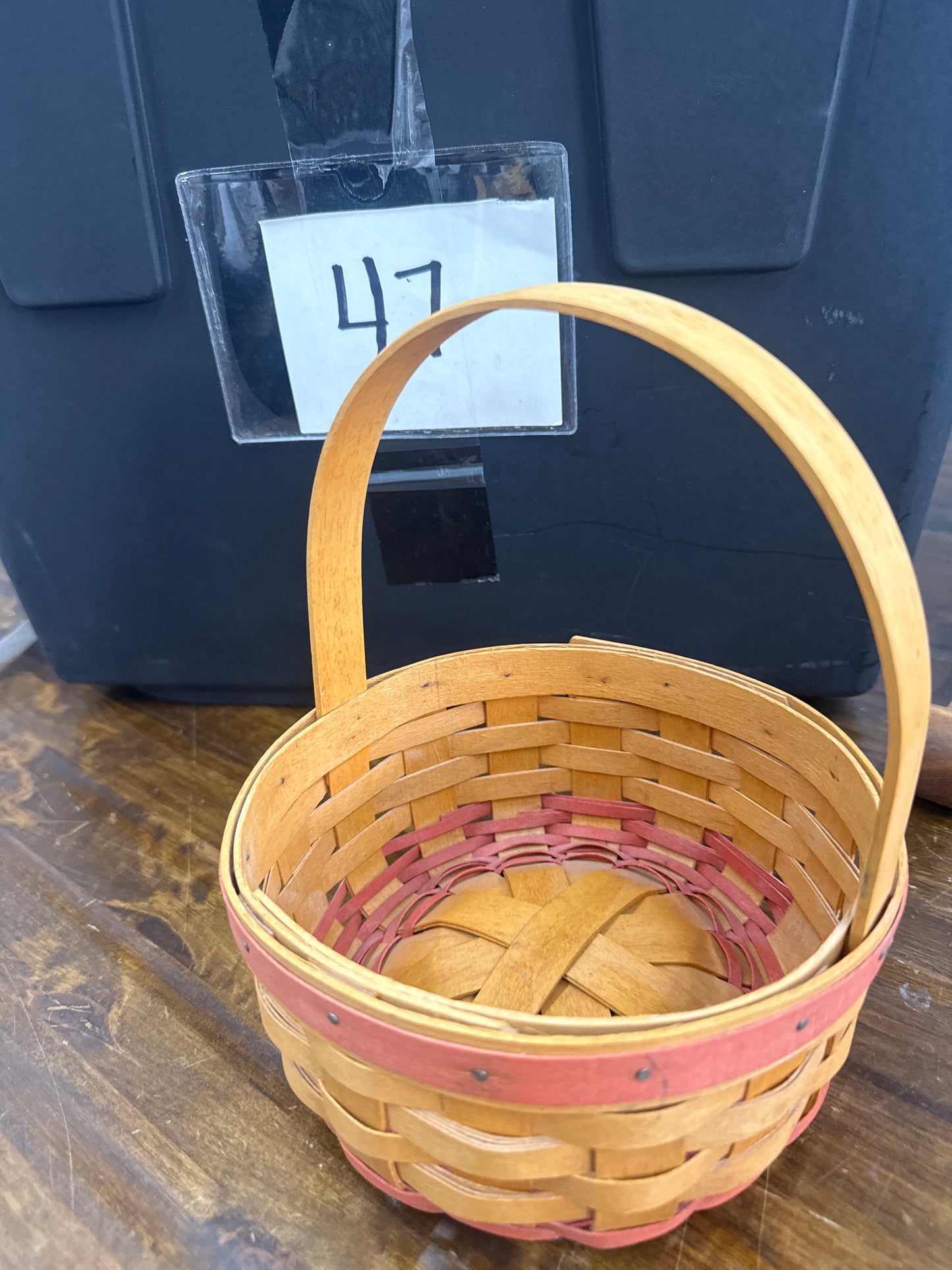 Longaberger Mother’s Day rings and things basket
