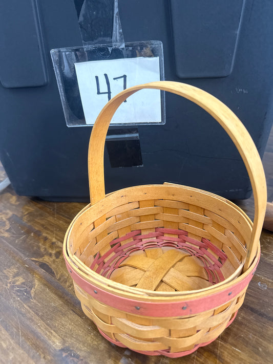 Longaberger Mother’s Day rings and things basket