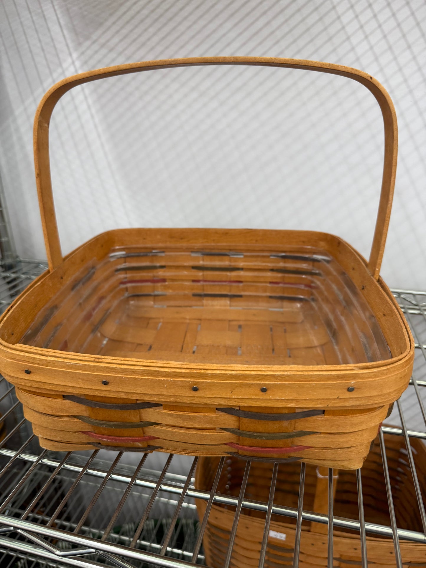 Longaberger pie basket with protector