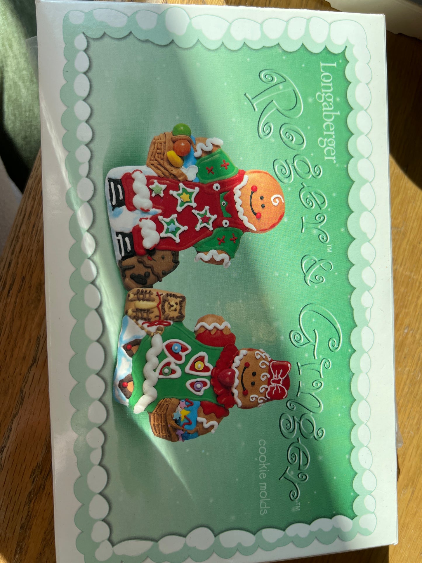 Longaberger Roger and Ginger cookie mold