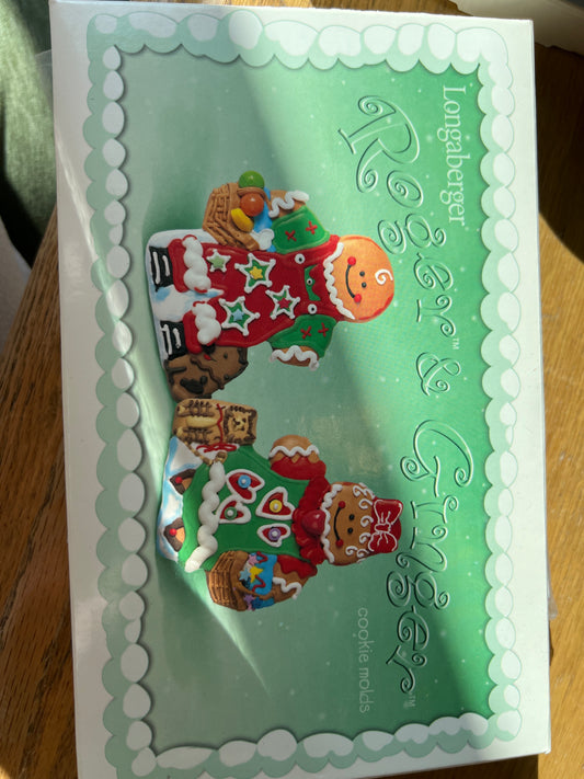 Longaberger Roger and Ginger cookie mold