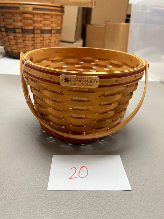 Longaberger Collectors Club Homestead basket