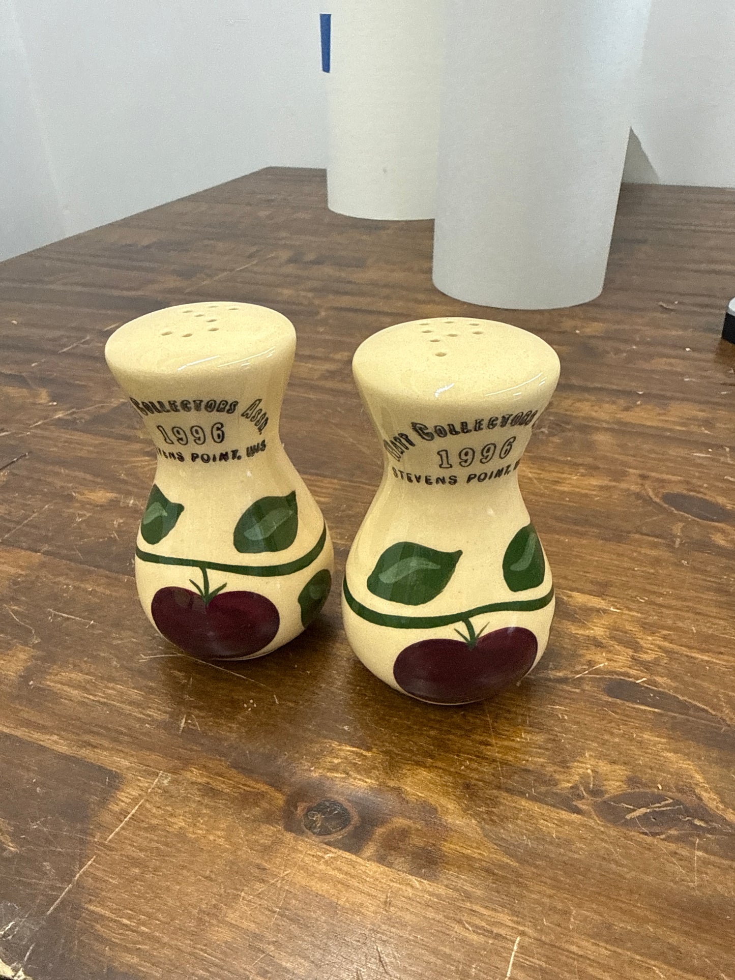 Watts ware salt and pepper shakers