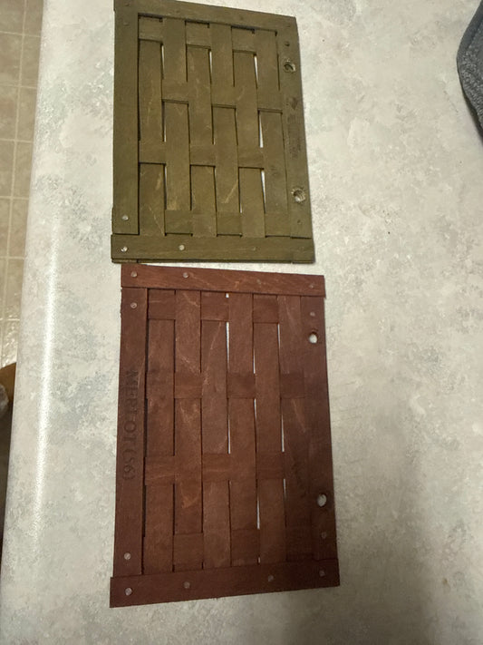 Longaberger basket weave samples