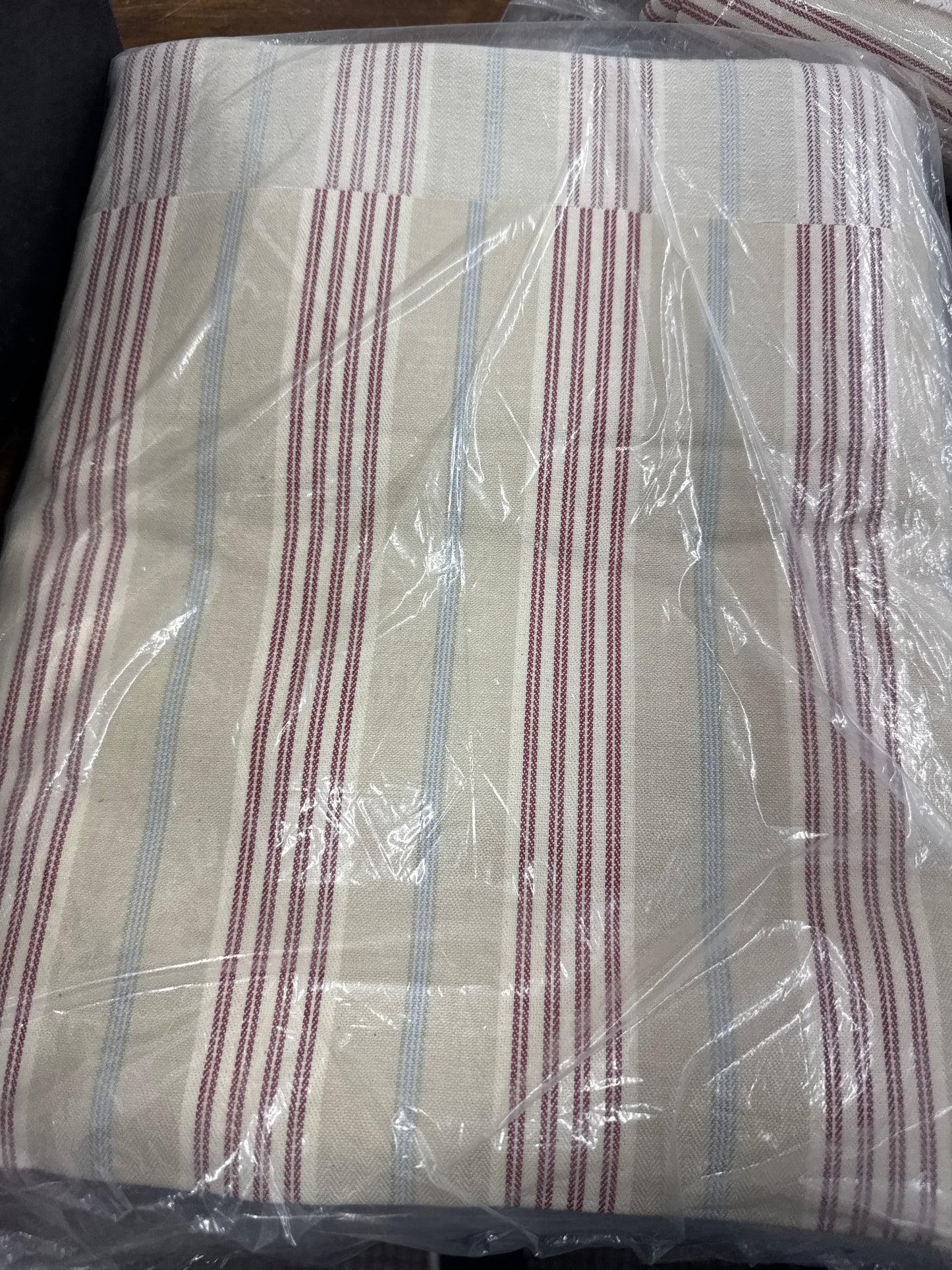 Longaberger 5 yards of awning stripe material