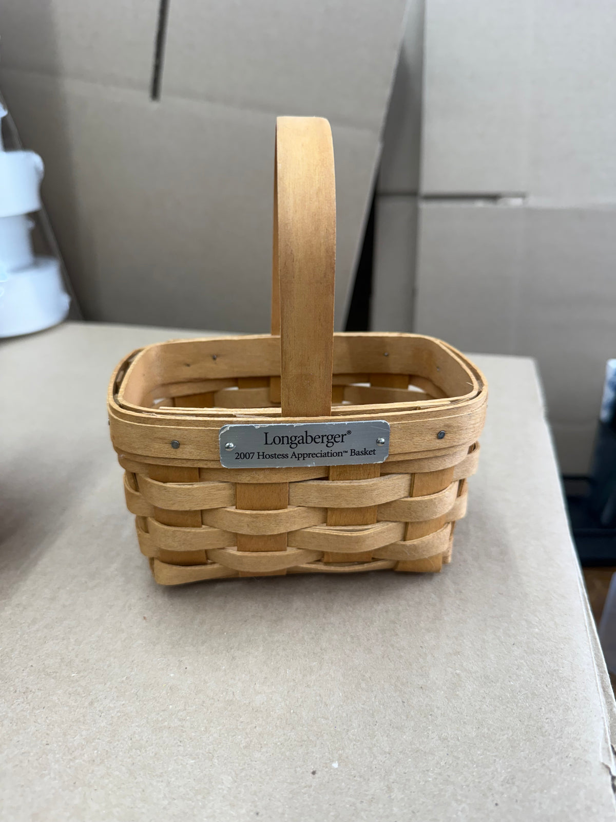 Longaberger 2007 hostess appreciation basket