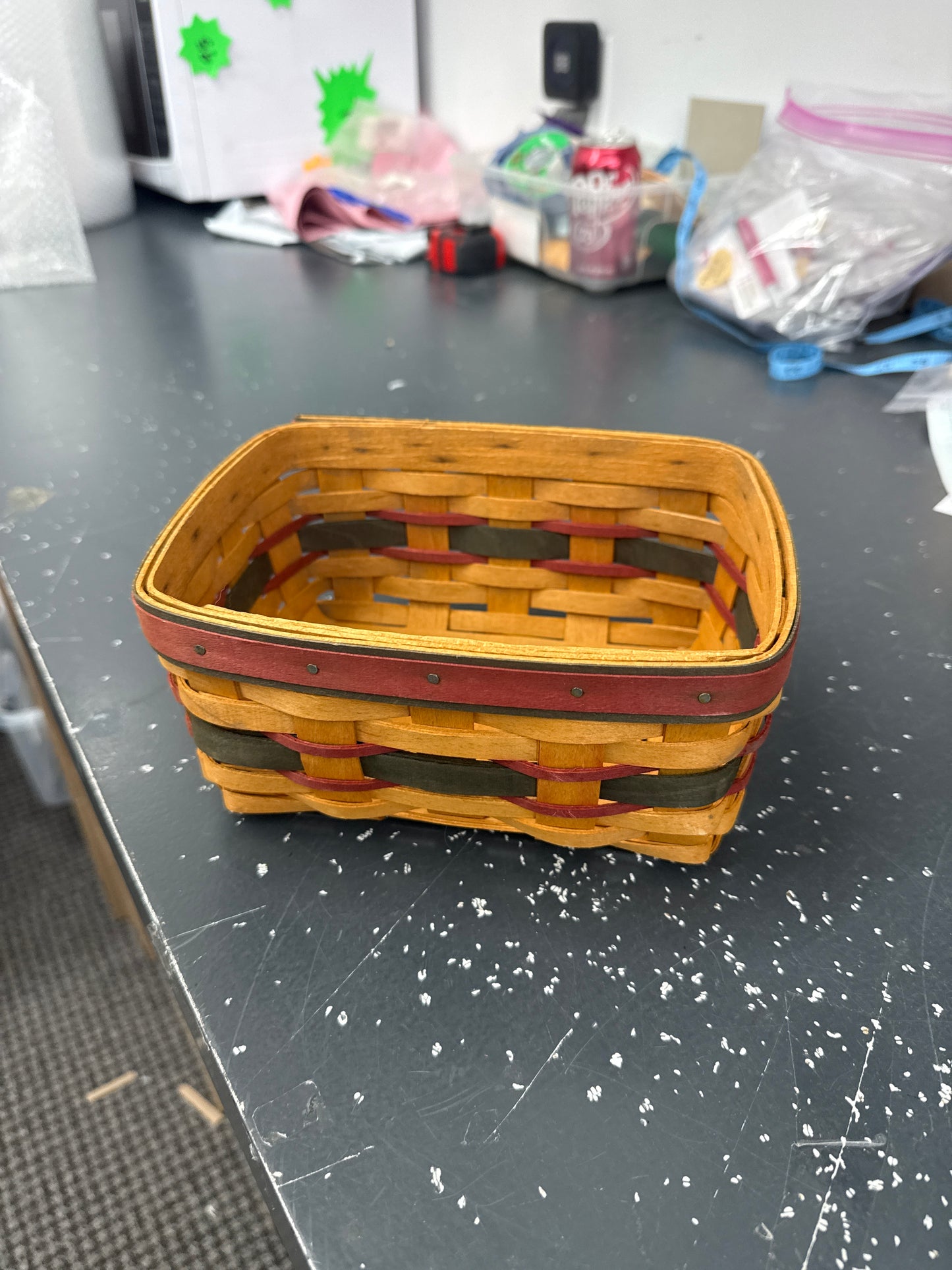 Longaberger Father’s Day address basket