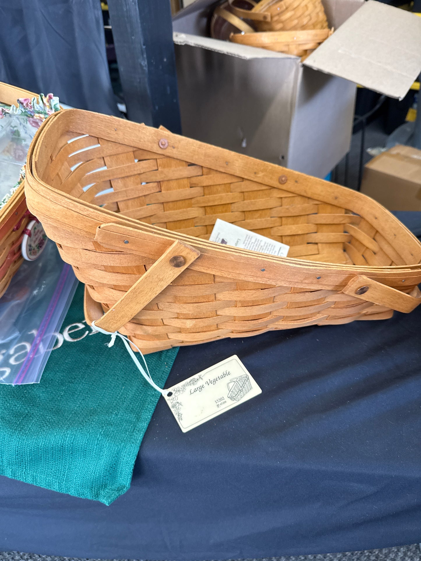Longaberger large vegetable basket