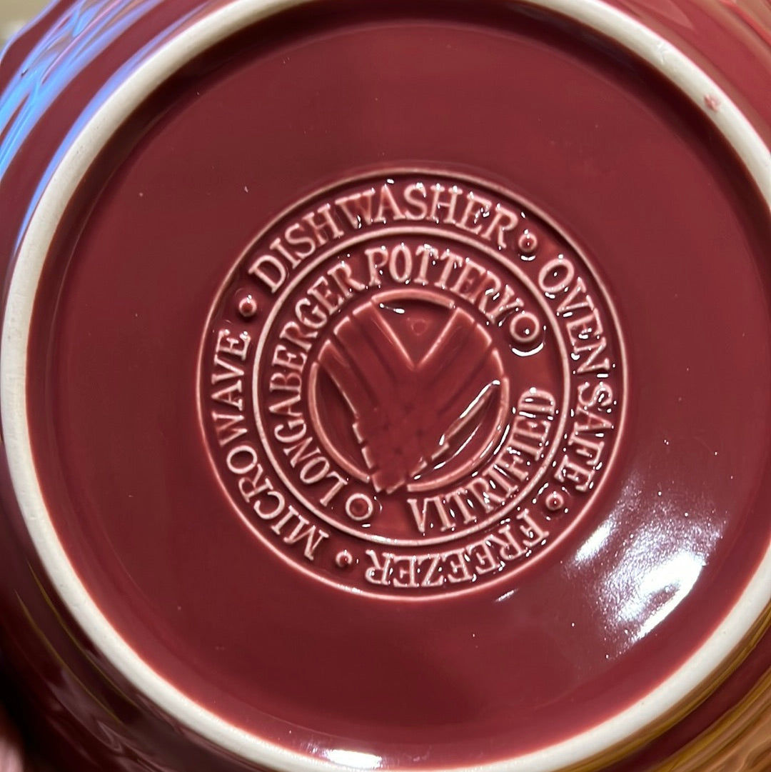 Longaberger paprika 6 inch pie plate