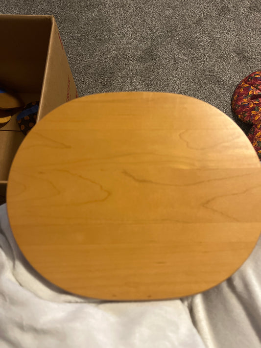 Longaberger 11”x9” ovular Collectors Club lid