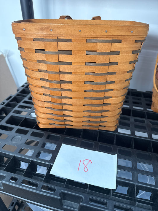 Longaberger tall key basket