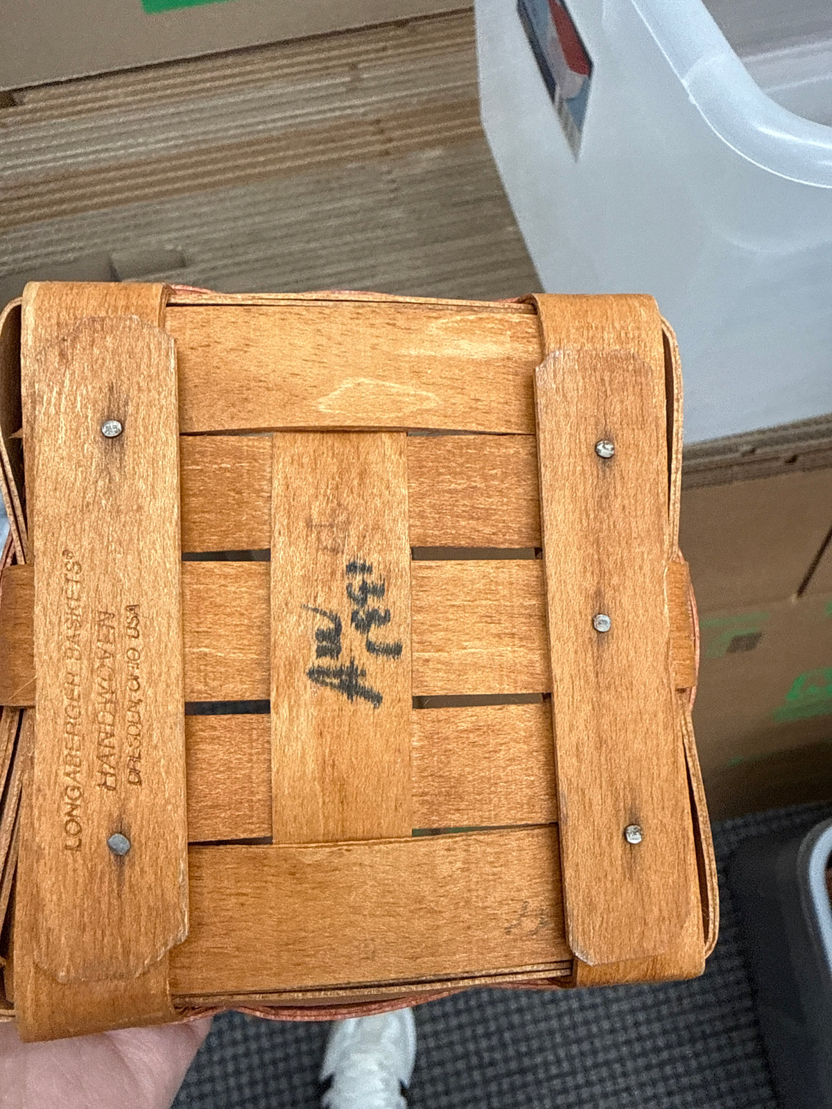 Longaberger potpourri basket
