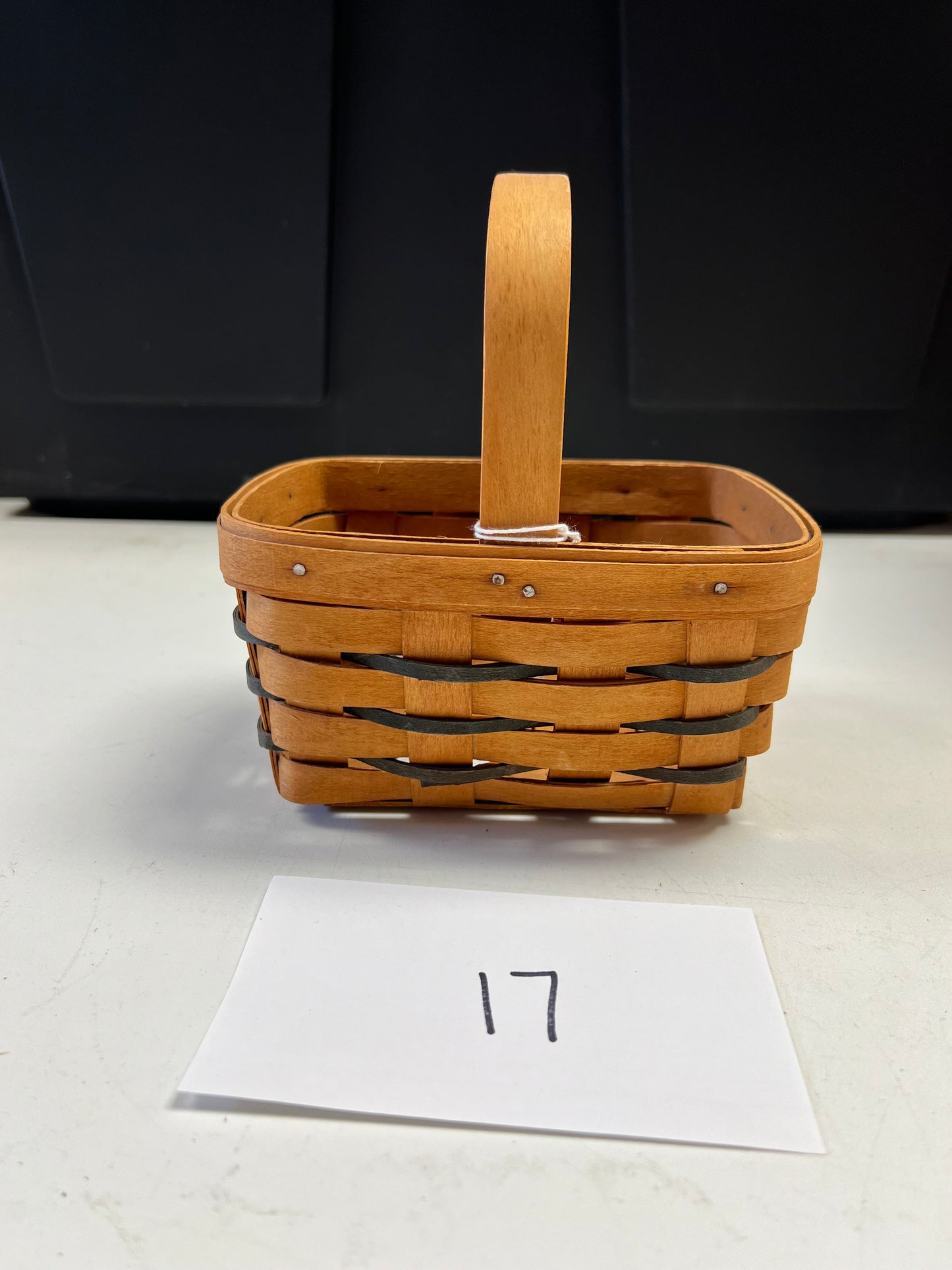 Longaberger mini chore basket