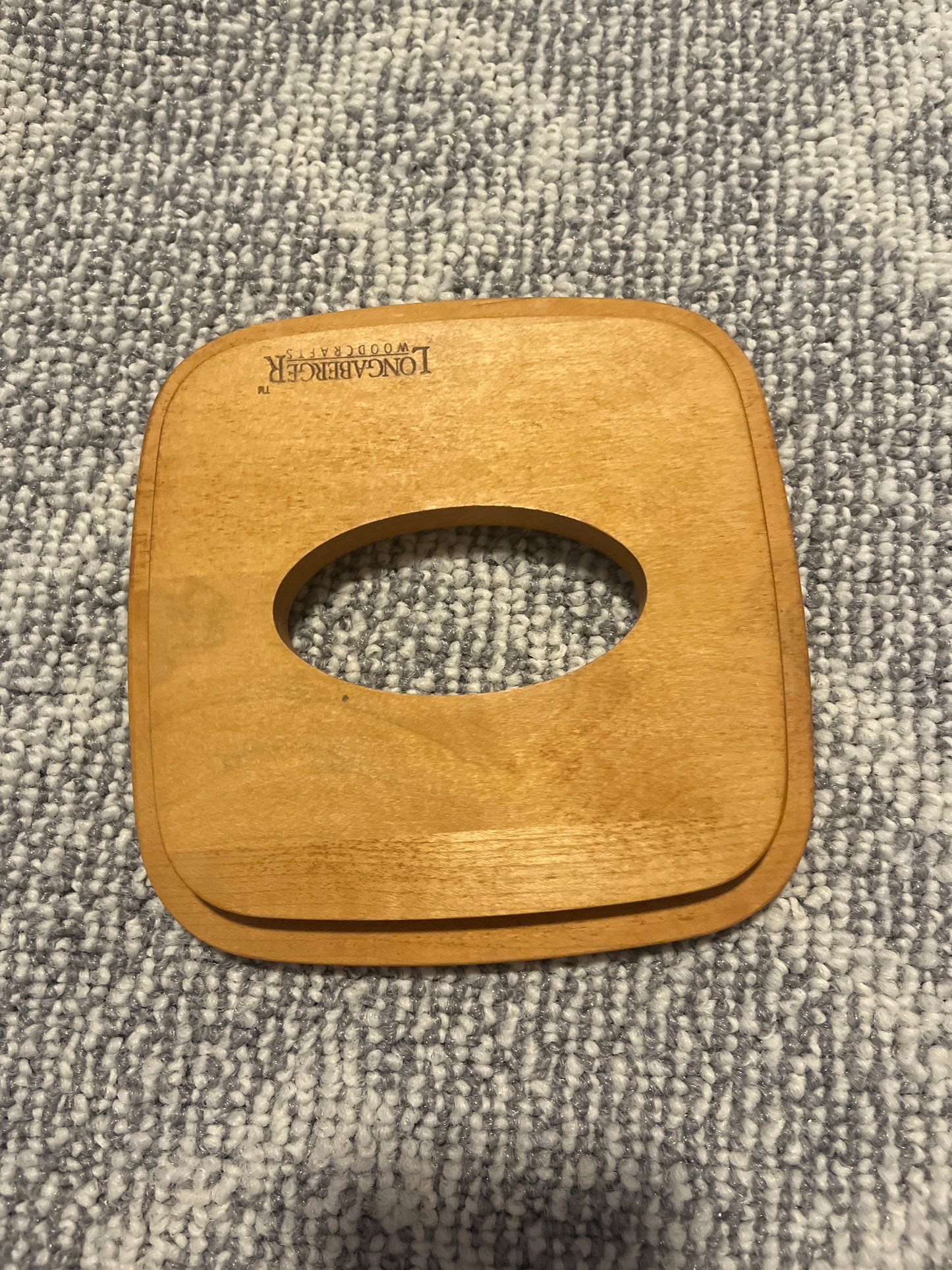 Longaberger 6.5” tissue lid