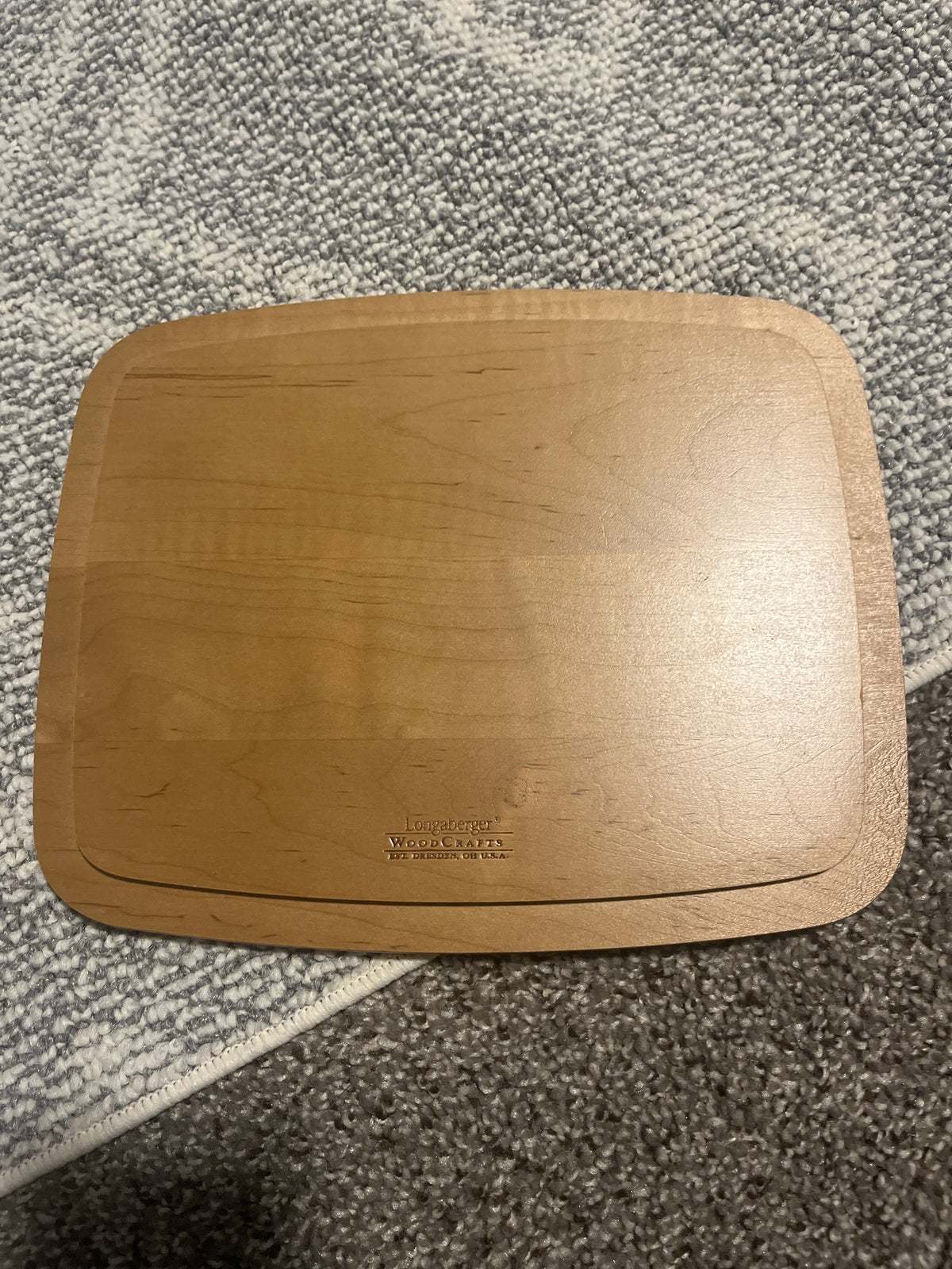 Longaberger 10.5”x8.25” lid w/ chalkboard