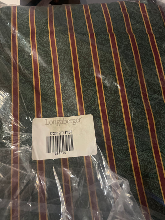 5 yards of imperial stripe fabric ￼