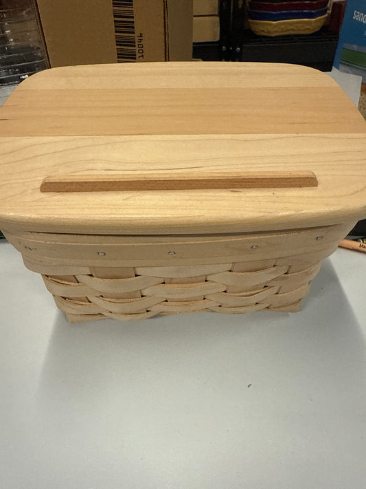 Longaberger recipe basket ( see stains on back and inside).