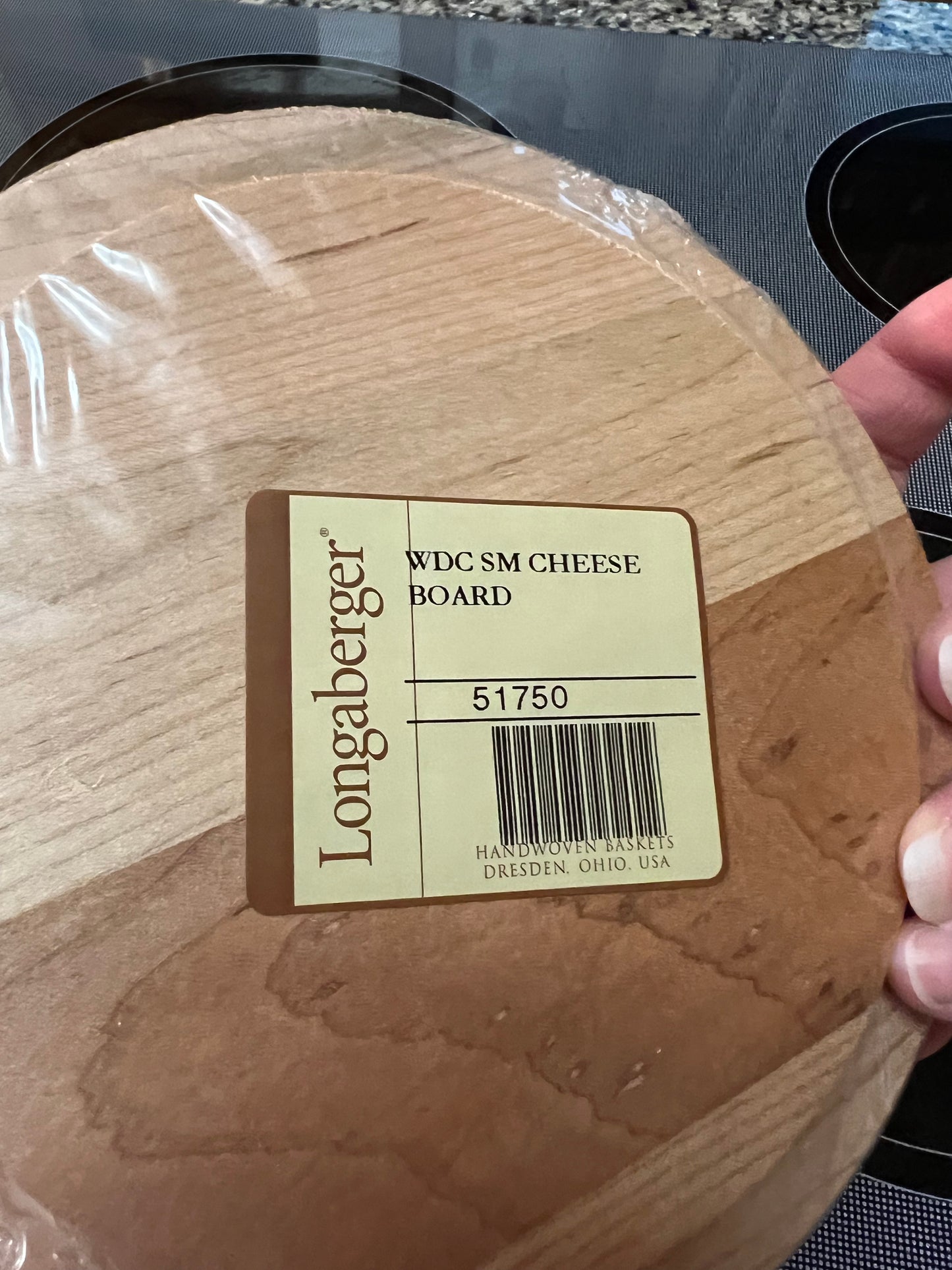 Longaberger WDC small cheese board