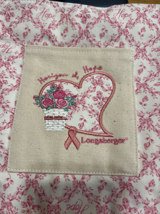 Longaberger horizon of hope tote