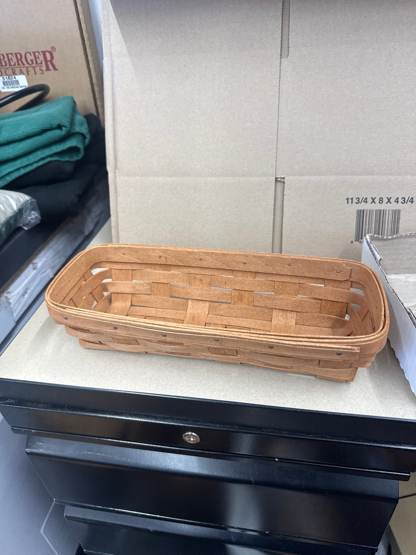 Longaberger cracker basket