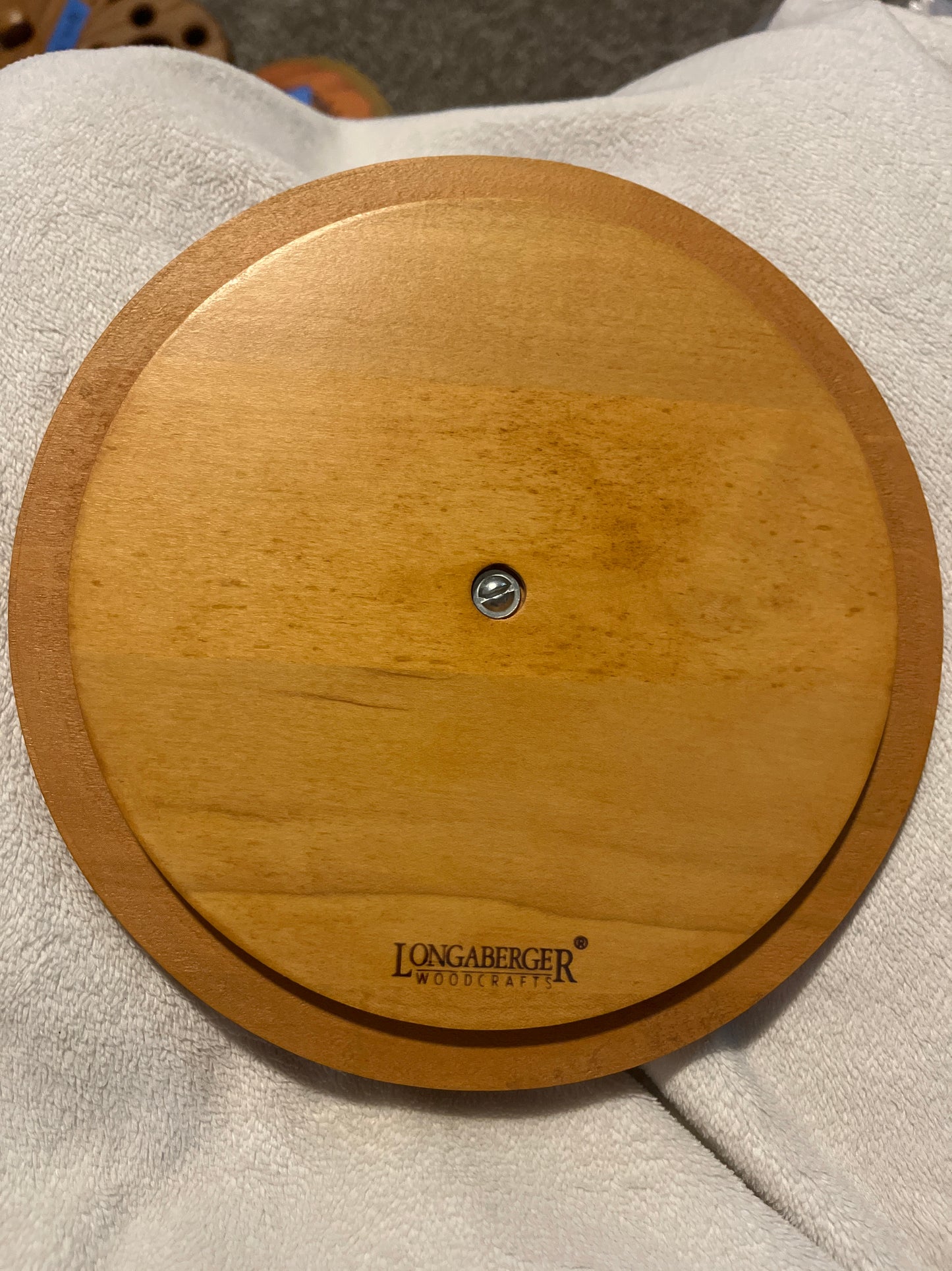 Longaberger 8” round lid